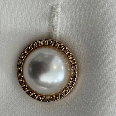 White Pencil Midi Skirt with Slit