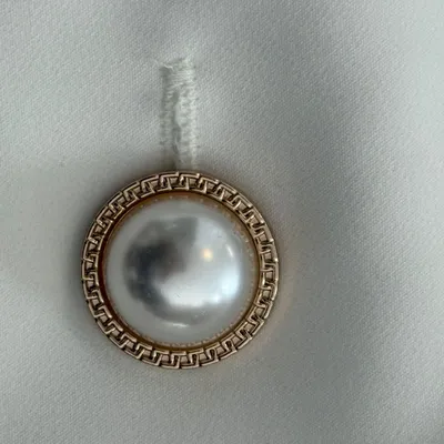 White Pencil Midi Skirt with Slit